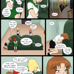 'Not A Villain' Webcomic - Mae has issues. Scares her family.
