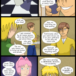 'Not A Villain' Webcomic - Dude complains about Kleya.