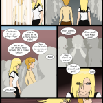'Not A Villain' Webcomic - Danni and Kleya prepare to upload into the Game.