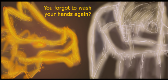 D would like to add that no amount of hand-washing will remove a virus from your computer.