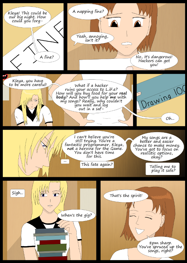 'Not A Villain' Webcomic: Kleya should stick with what she knows and forget her dreams.