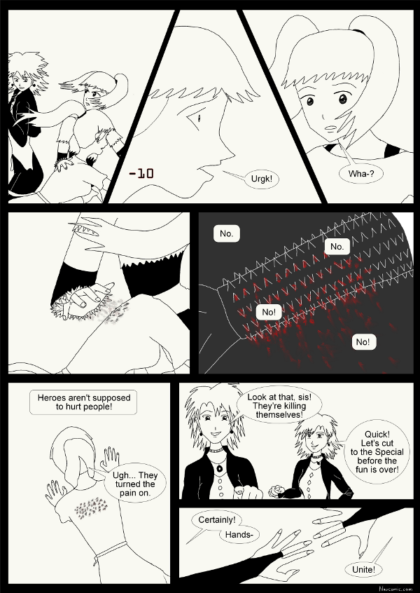 'Not A Villain' Webcomic - In trying to save her friend, Kleya hurts her instead.