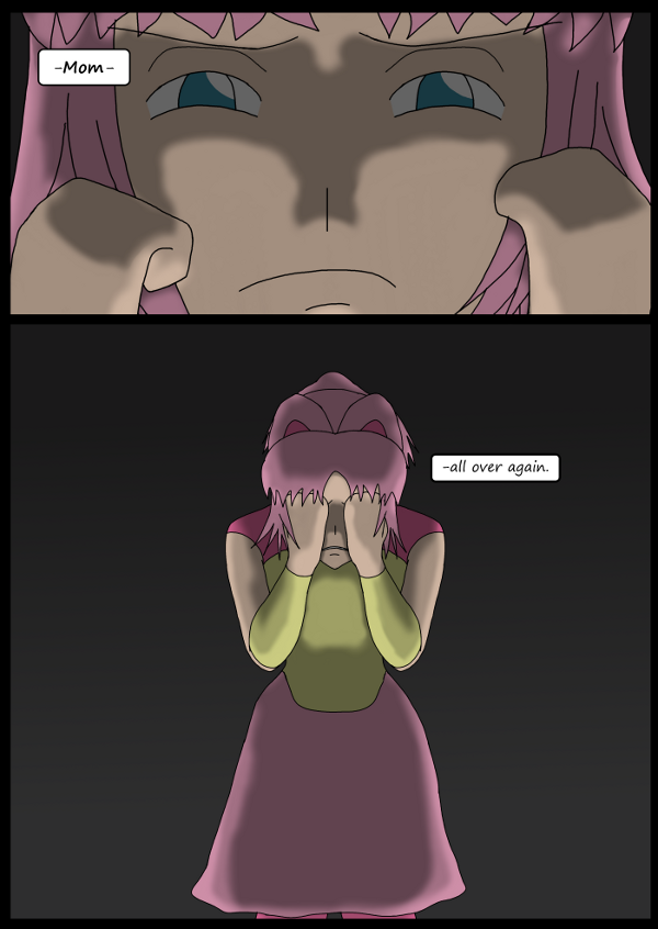 'Not A Villain' Webcomic - Kleya is haunted by the memories of her mother.