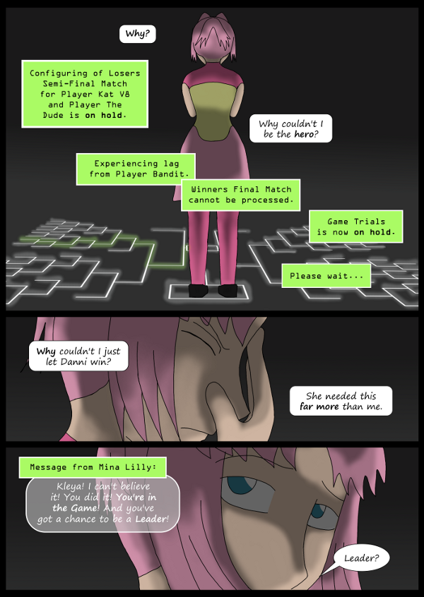 'Not A Villain' Webcomic - Book 2 starts with Kleya in remorse.