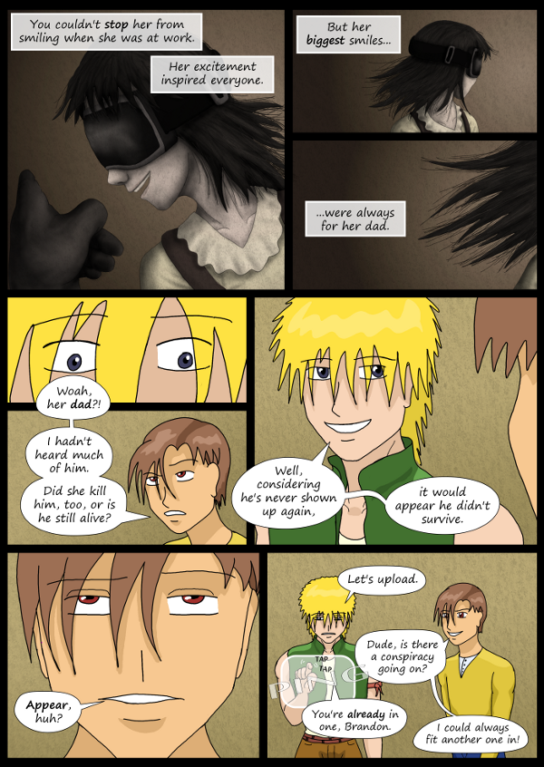 'Not A Villain' Webcomic - Bandit reminisces about Kleya. May or may not have slipped up.
