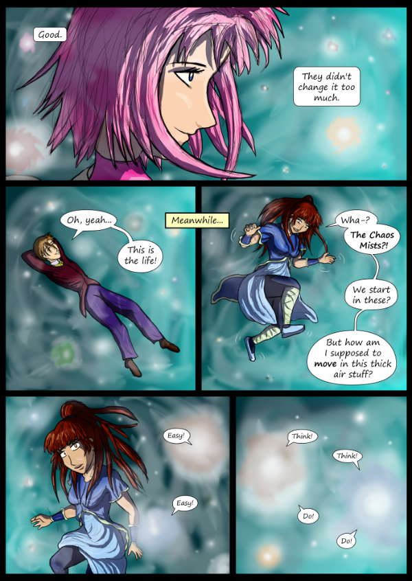 'Not A Villain' Webcomic - lost in the Chaos Mists