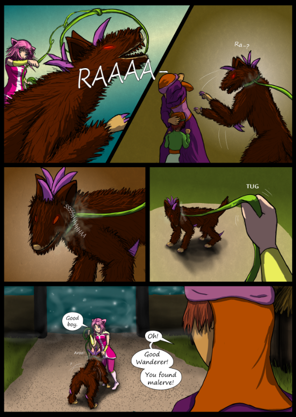 'Not A Villain' Webcomic - Kat captures Fiendi!