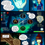 Making fancy designs is not a strong point of mine. But panel 3 still looks cool, right? Right? ...